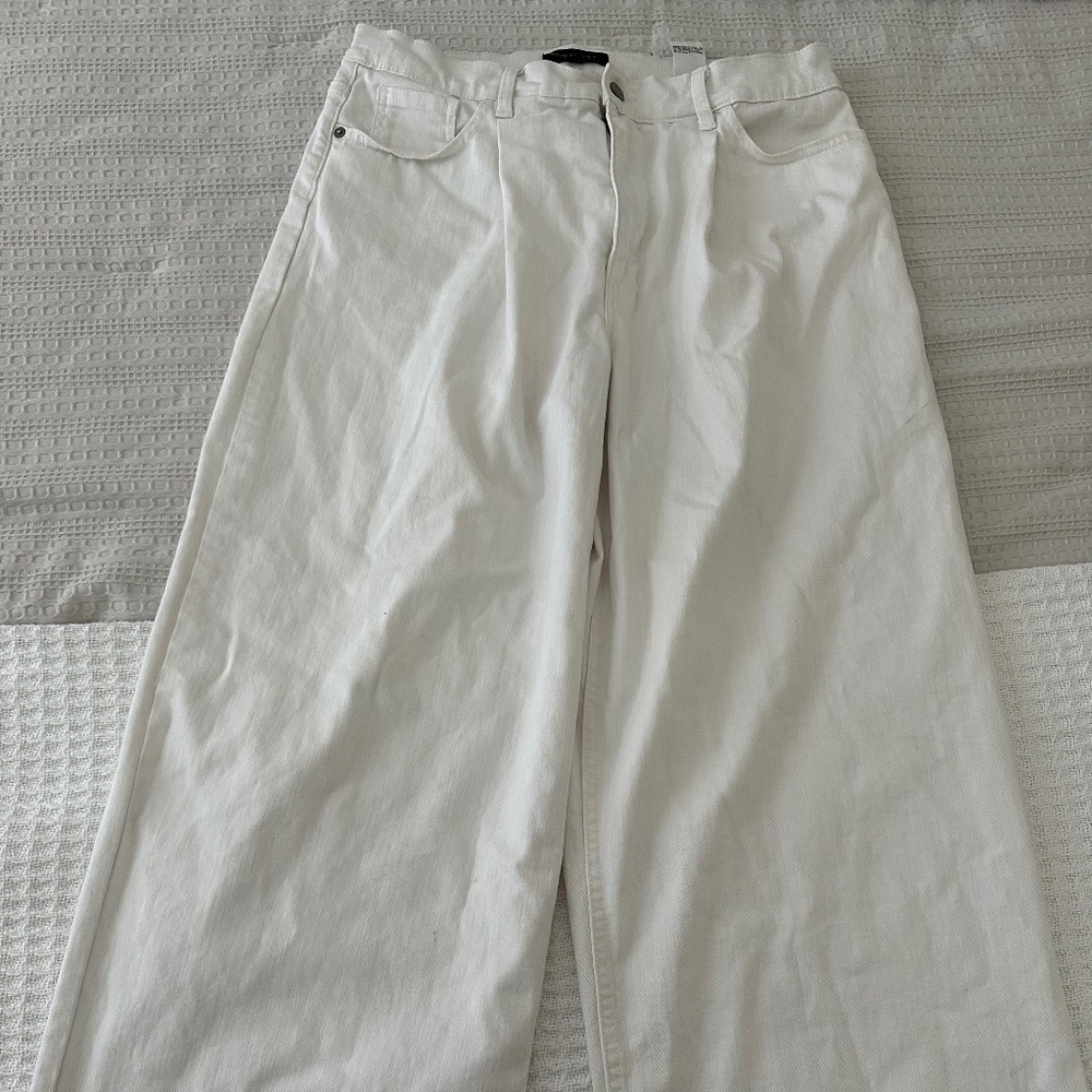 Banana Republic Wide-Leg Crop Jeans